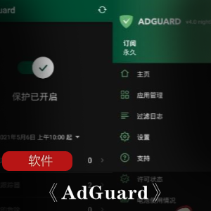 可以拦截广告的软件(AdGuard)汉化正式版